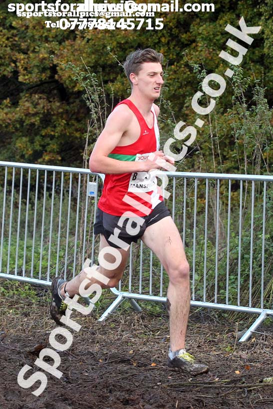 Senior men, National Cross Country Relay Champs., Berry Hill Park, Mansfield.  Photo: David T. Hewitson/Sports for All Pics